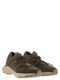 Tod's Men Leather And Technical Fabric Sneakers
