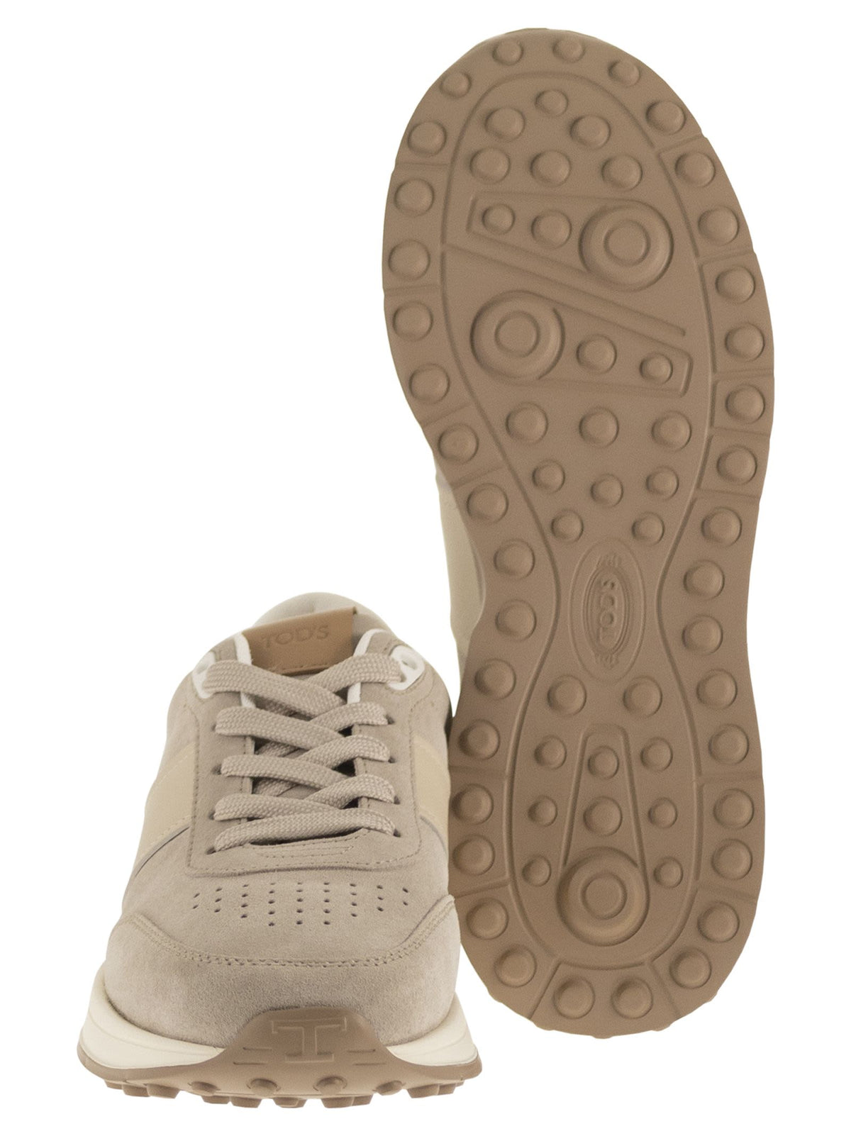 Tod's Men Suede Leather Trainers