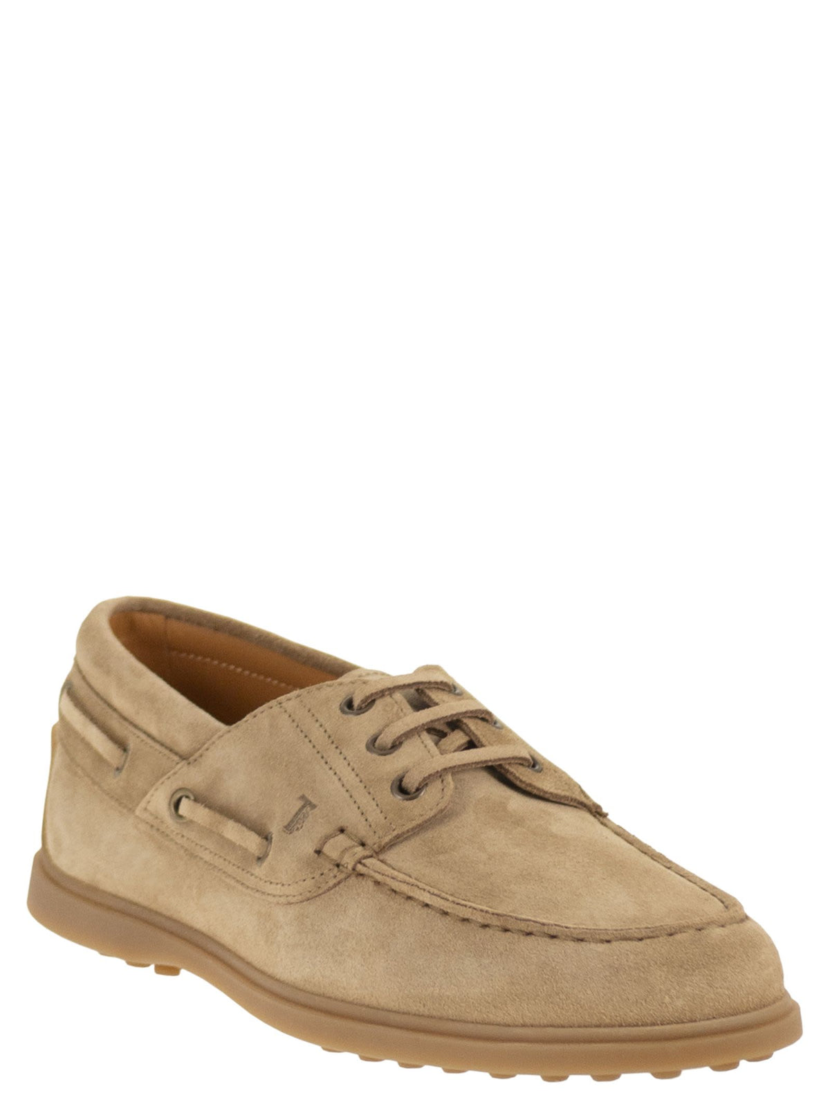 TOD'S Tod's Men Suede Boat Shoe