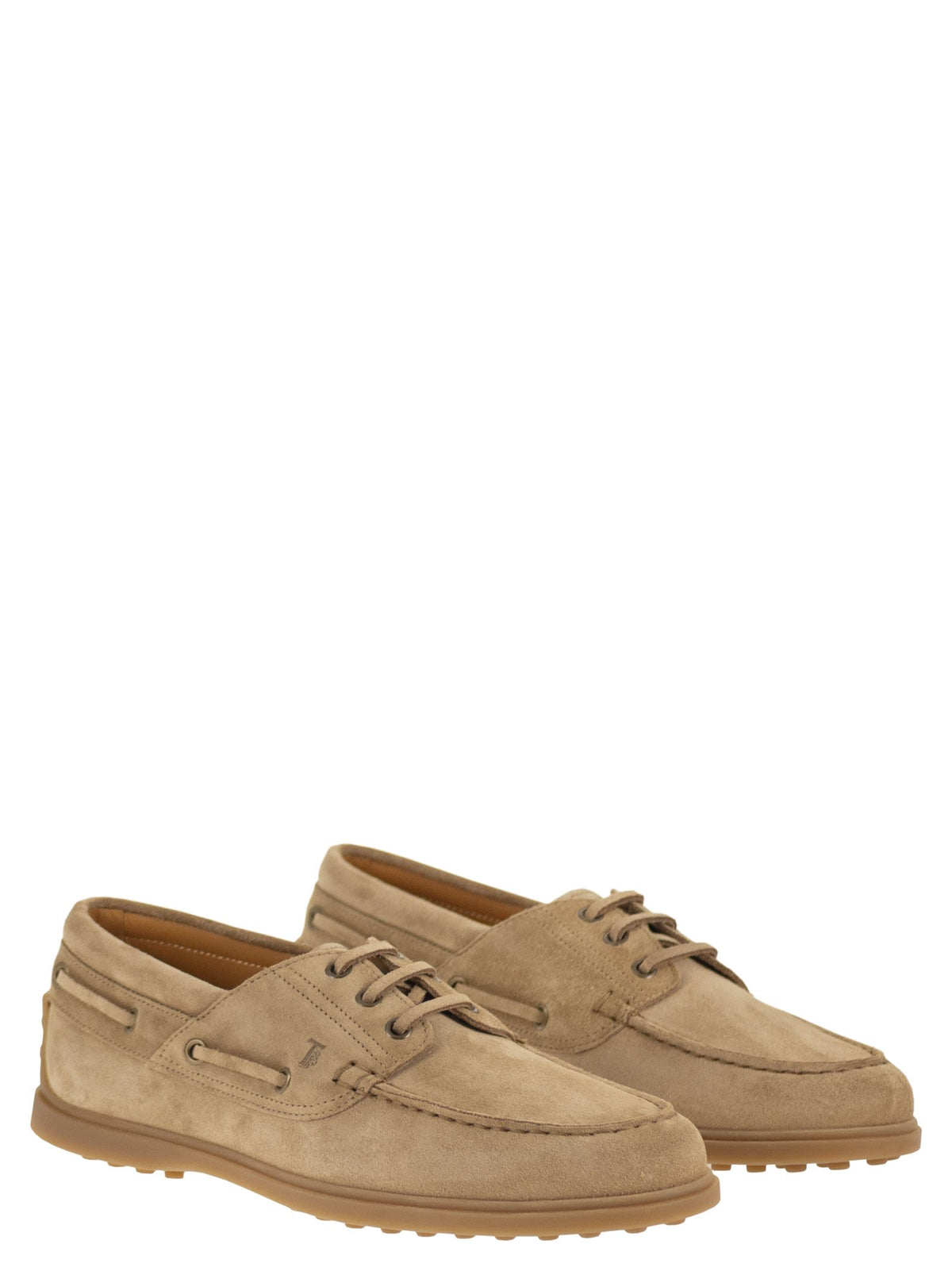 TOD'S Tod's Men Suede Boat Shoe