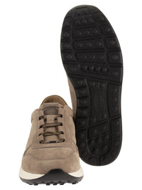 Tod's Men Goatskin Suede Sneakers