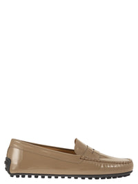 Tod's Women City Gommino Moccasin In Glossy Leather