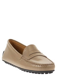 Tod's Women City Gommino Moccasin In Glossy Leather