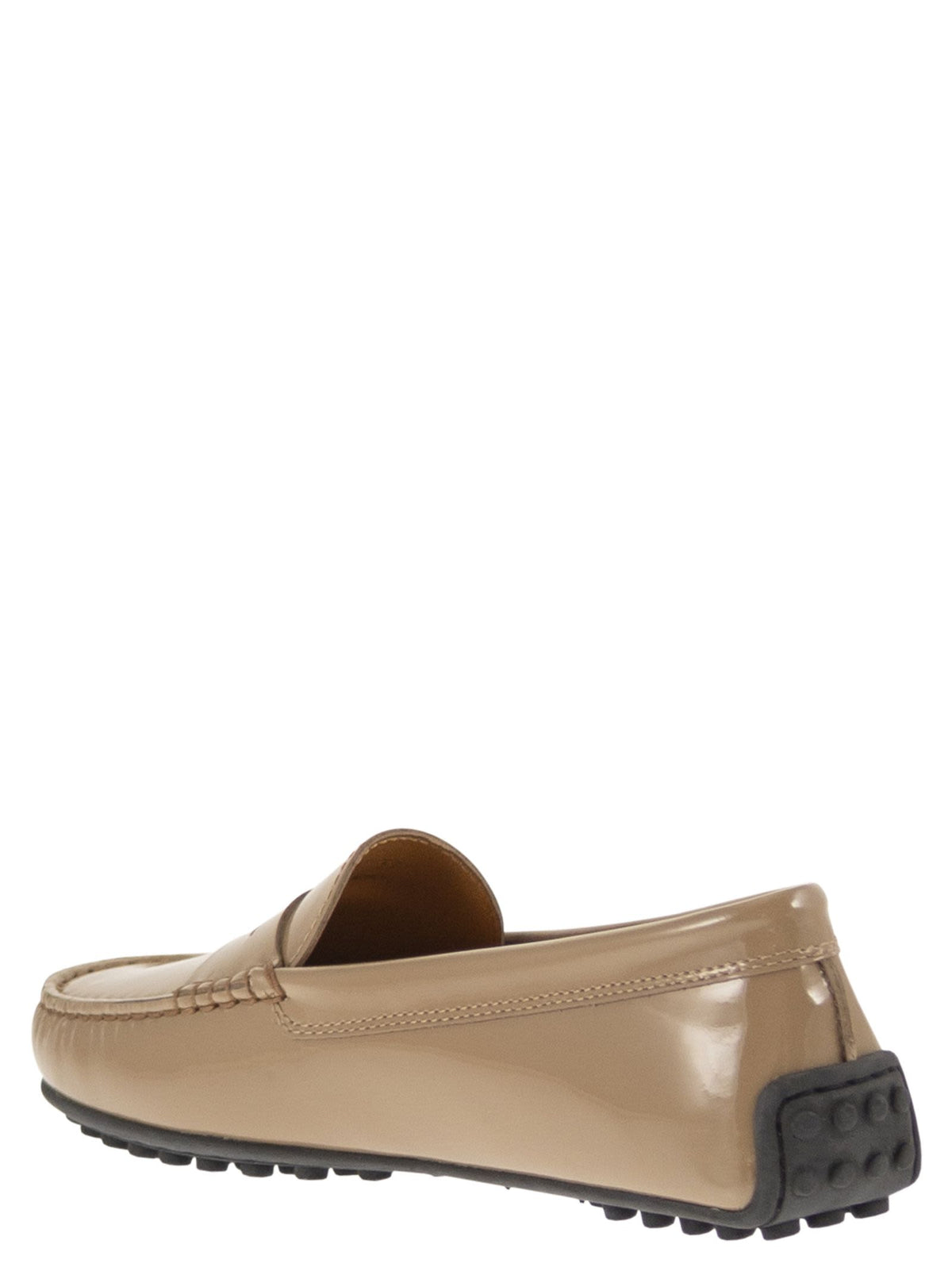Tod's Women City Gommino Moccasin In Glossy Leather