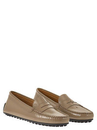 Tod's Women City Gommino Moccasin In Glossy Leather
