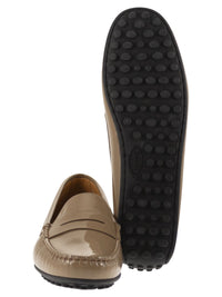 Tod's Women City Gommino Moccasin In Glossy Leather