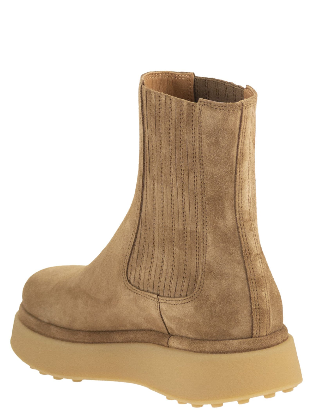 Tod's Women Suede Chelsea Boots With Tpu Sole