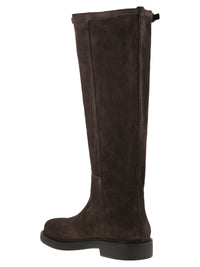Tod's Women Suede Leather Boot