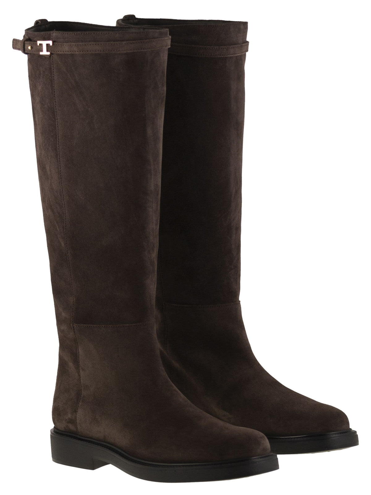 Tod's Women Suede Leather Boot