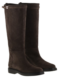 Tod's Women Suede Leather Boot
