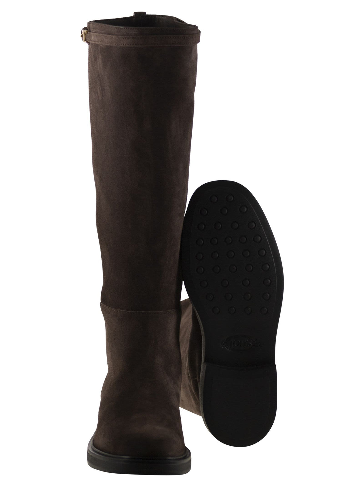 Tod's Women Suede Leather Boot