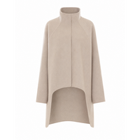 Alaia Women Asymmetrical Double Face Coat