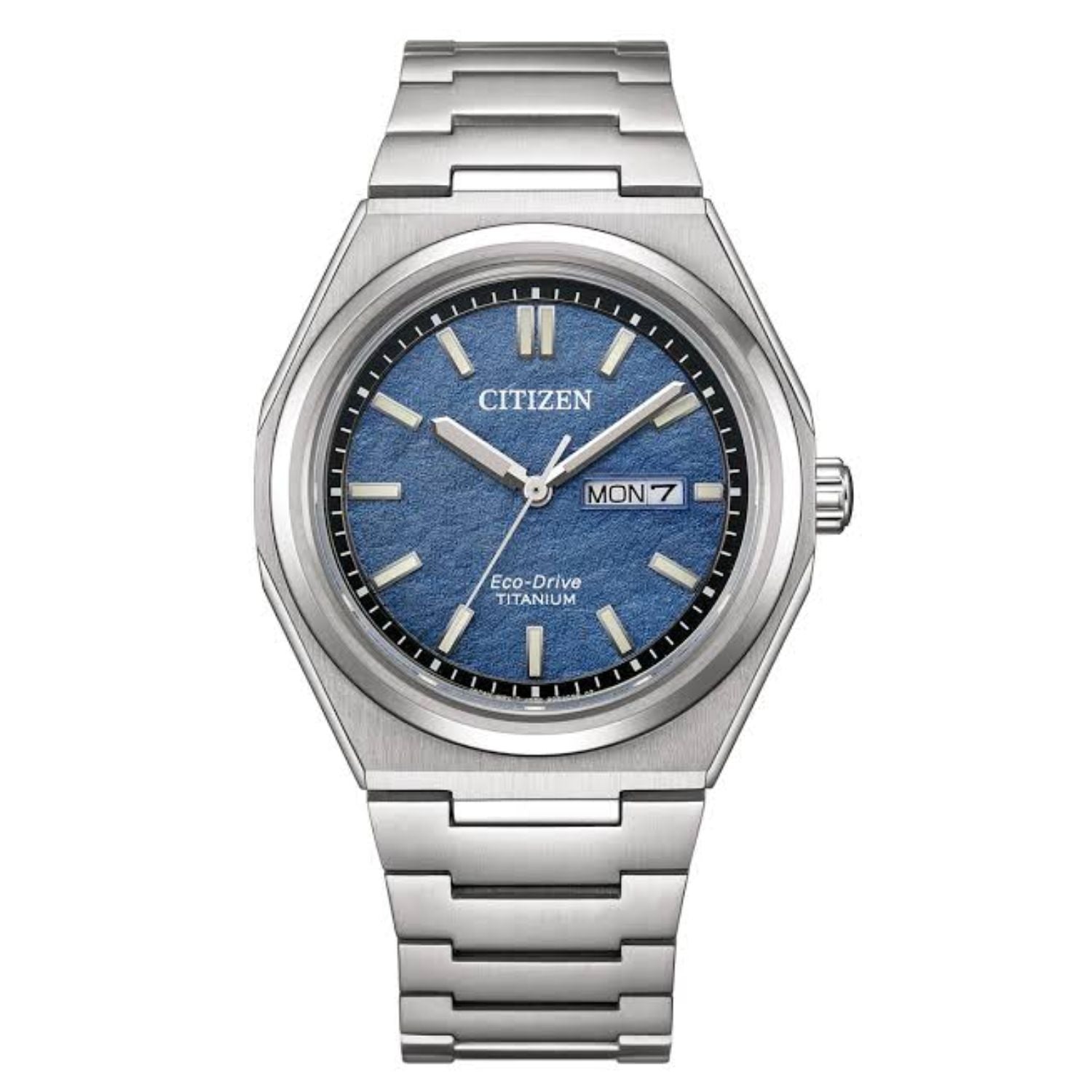 Citizen Citizen Men's Zenshin Blue Dial Watch - AW0130-85L