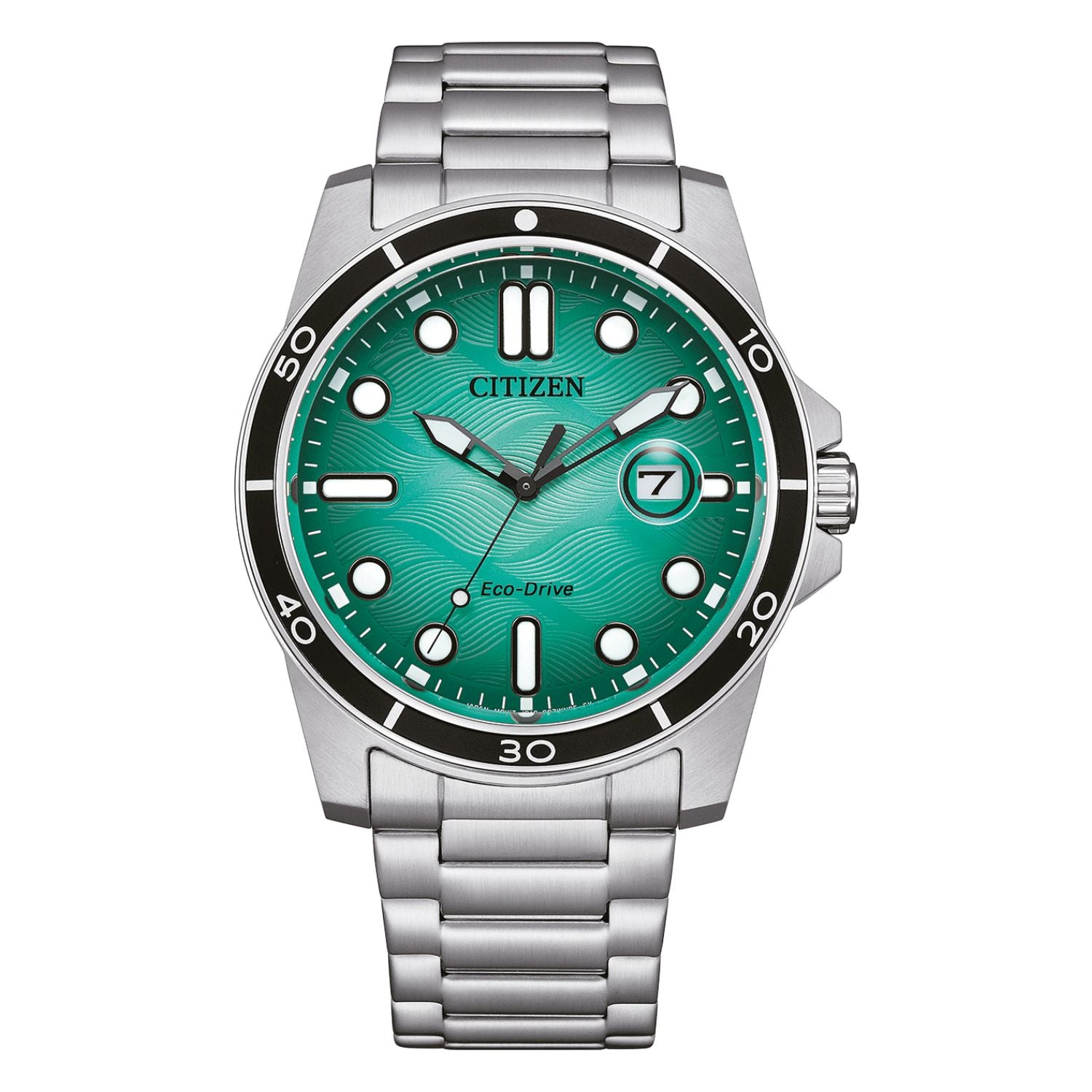 Citizen Men's Marine Green Dial Watch - AW1816-89L