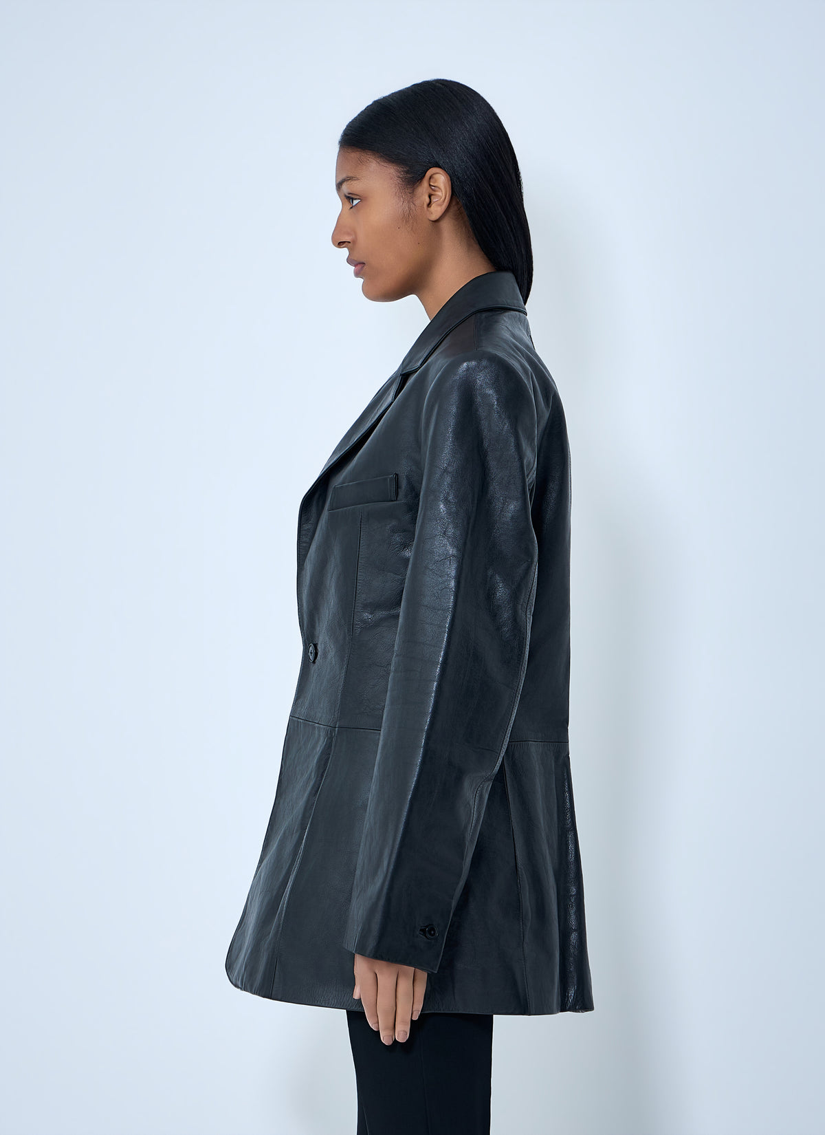 Alexander Wang Alexander Wang Women Leather Single-Breasted Blazer