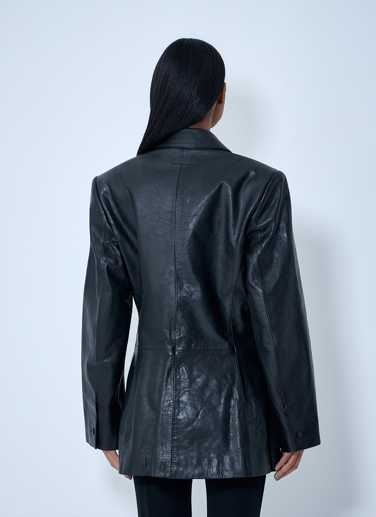 Alexander Wang Alexander Wang Women Leather Single-Breasted Blazer