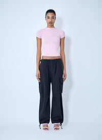 Alexander Wang Alexander Wang Women Drawstring Cargo Trousers