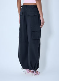 Alexander Wang Alexander Wang Women Drawstring Cargo Trousers