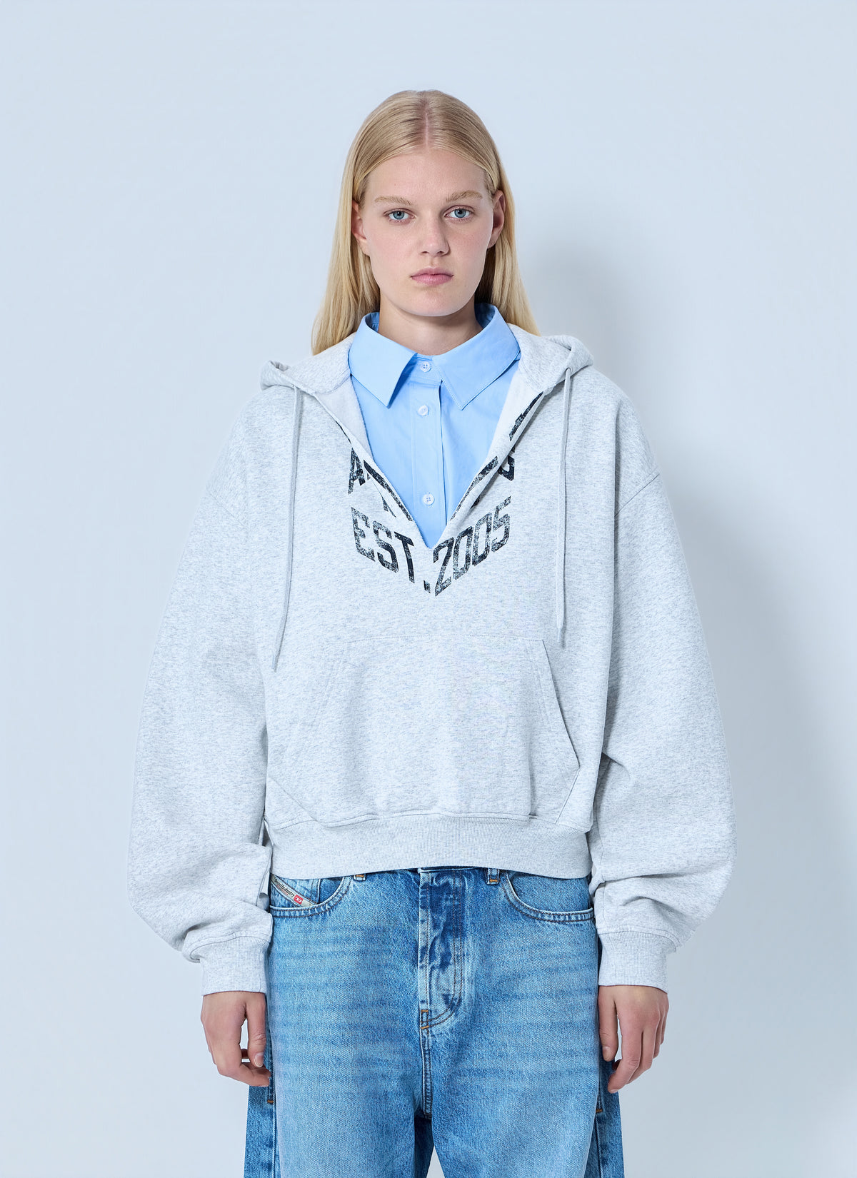 Alexander Wang Alexander Wang Women Shirt Dickie Layered Hoodie