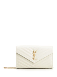 Saint Laurent Women "Cassandre" Wallet On Chain