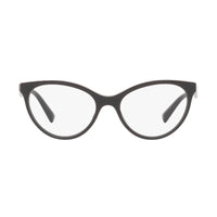 Valentino Eyeglasses Cat Eye Full Rim, Havana Frame and Clear Demo Lenses Lens VA30135196