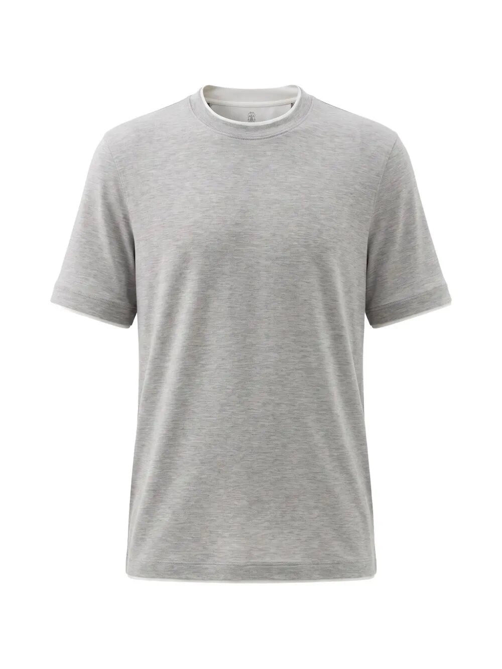 Brunello Cucinelli Men T-Shirt With Faux-Layering