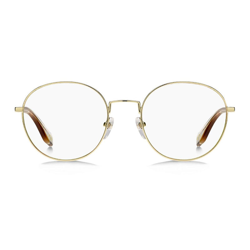 Marc Jacobs Marc Jacobs Eyeglasses Round Full Rim, Gold Frame and Clear Demo Lenses Lens MARC2720J5G00