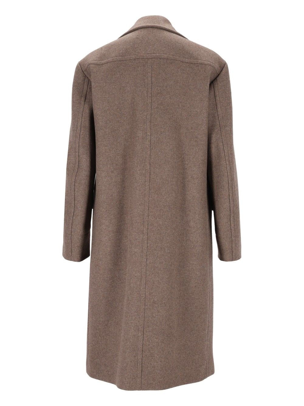 Dries Van Noten Dries Van Noten Men Oversized Double-Breasted Wool Coat