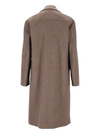 Dries Van Noten Dries Van Noten Men Oversized Double-Breasted Wool Coat