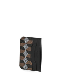 Au Depart Women Printed Leather Card Holder