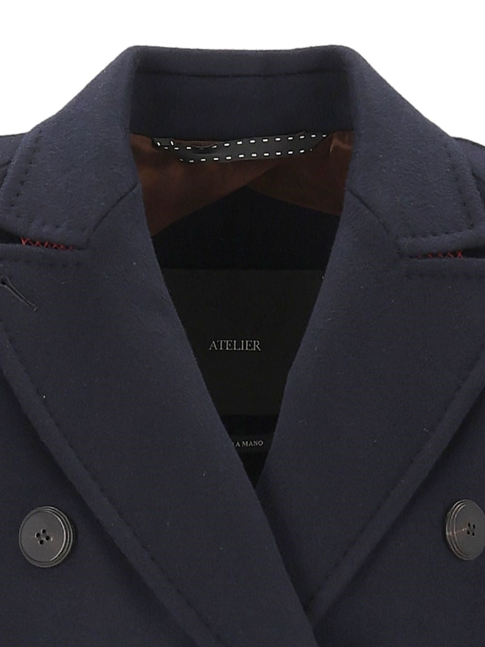 Max Mara Women Double-Breasted Brushed Cashmere Coat