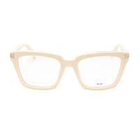 Marc Jacobs Eyeglasses Square Full Rim, Ivory Frame and Clear Demo Lenses Lens MJ11000SZJ00