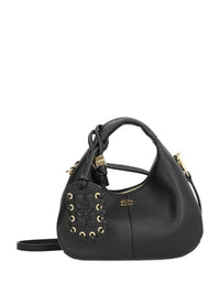 Ganni Ganni Women Mini Shoulder Bag With Grained Finish
