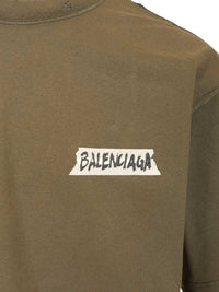 Balenciaga Men 'Masking Tape' T-Shirt