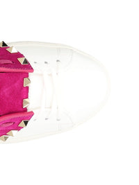 Valentino Garavani Women Rockstud Untitled Leather Sneakers