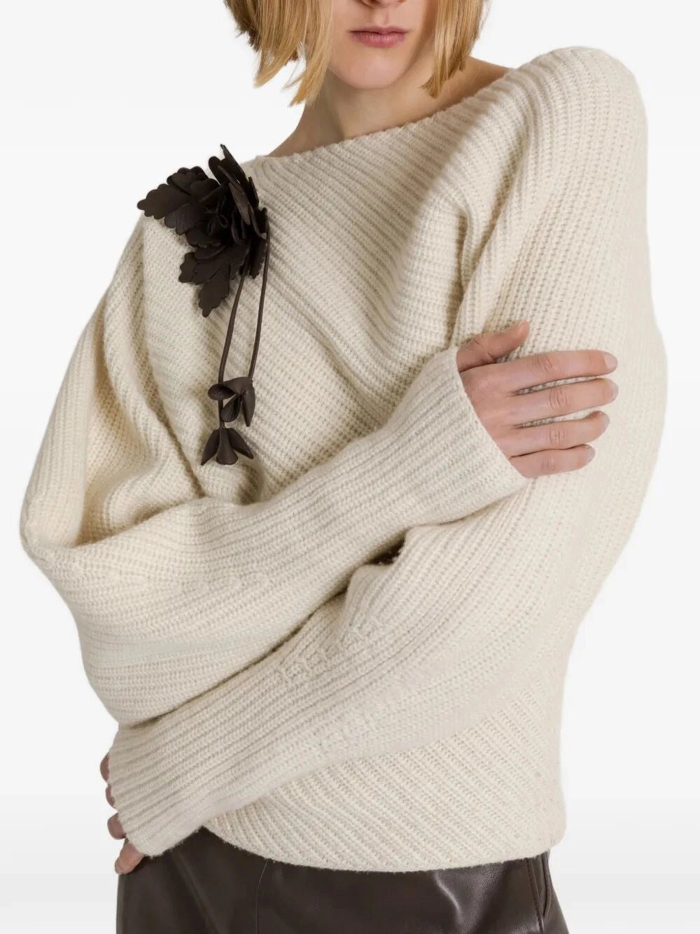 Alberta Ferretti Women Wide Boat-Neck Sweater