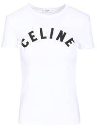 Celine Celine Women Ribbed T-Shirt