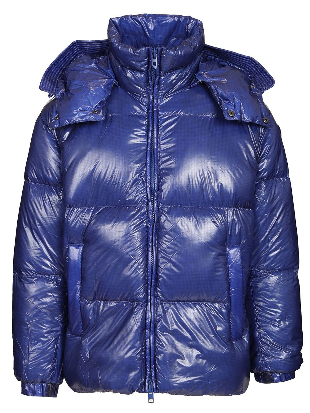 Diesel Men Quilted Taslan Down Jacket With Viraloff® Treatment