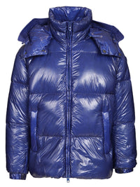 Diesel Men Quilted Taslan Down Jacket With Viraloff® Treatment