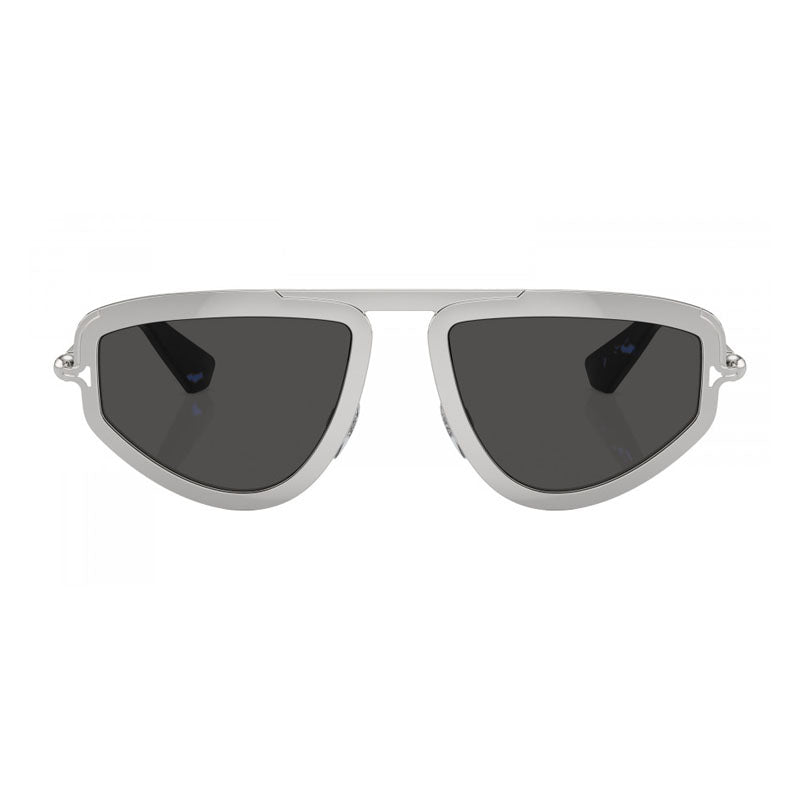 Burberry Burberry Sunglasses Geometric Full Rim, Light Gold Frame and Dark Grey Lens BE3150110987