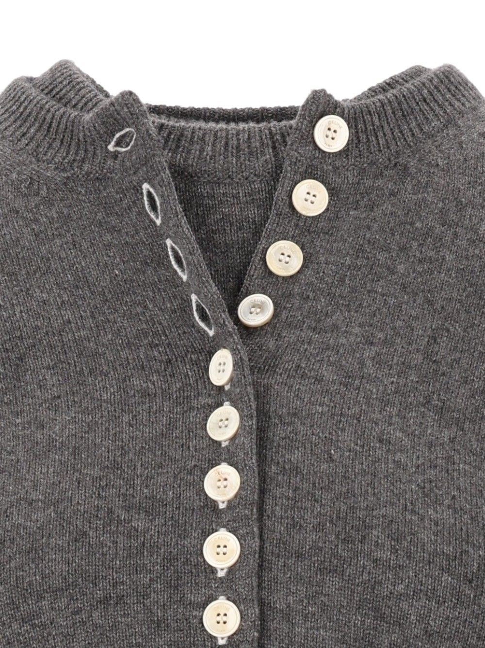 Celine Celine Women Twin-Set With Heritage Cashmere Cardigan