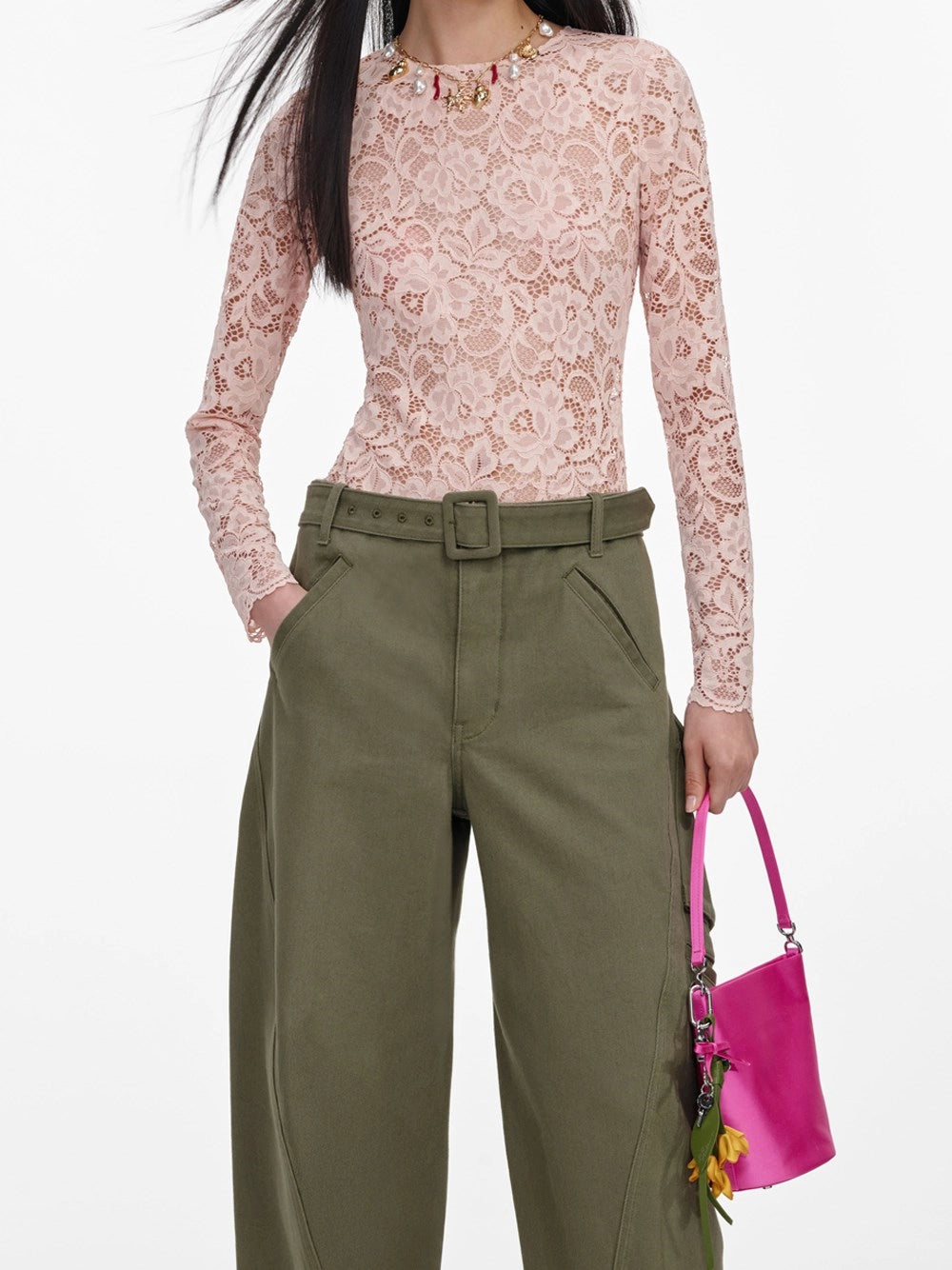 Self-portrait Self-Portrait Women Cargo Jeans