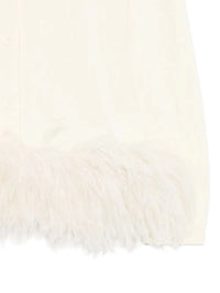 P.a.r.o.s.h. P.A.R.O.S.H. Women Cardigan With Feathers