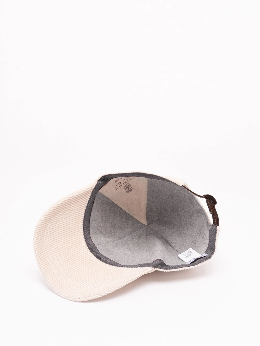 Brunello Cucinelli Men Corduroy Baseball Cap