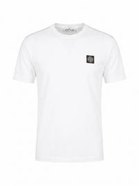 Stone Island Men Cotton Jersey Garment Dyed T-Shirt