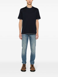 Brunello Cucinelli Men T-Shirt With Faux-Layering