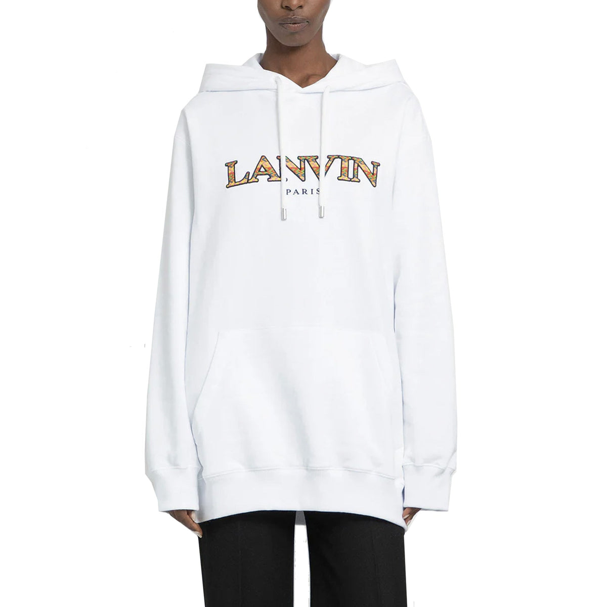 Lanvin Lanvin Oversized Logo Hoodie Sweatshirt Women