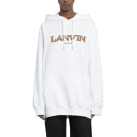 Lanvin Lanvin Oversized Logo Hoodie Sweatshirt Women