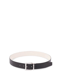Prada Men Saffiano Leather Reversible Belt