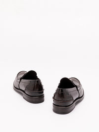 Prada Prada Men Brushed Leather Loafers